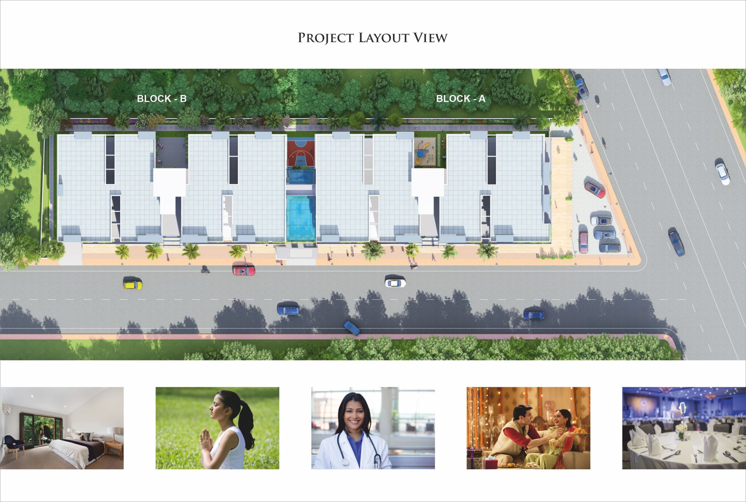 Klv Pool KLV Towers | Luxury & Affordable Apartments in Tirupati & Pudipatla