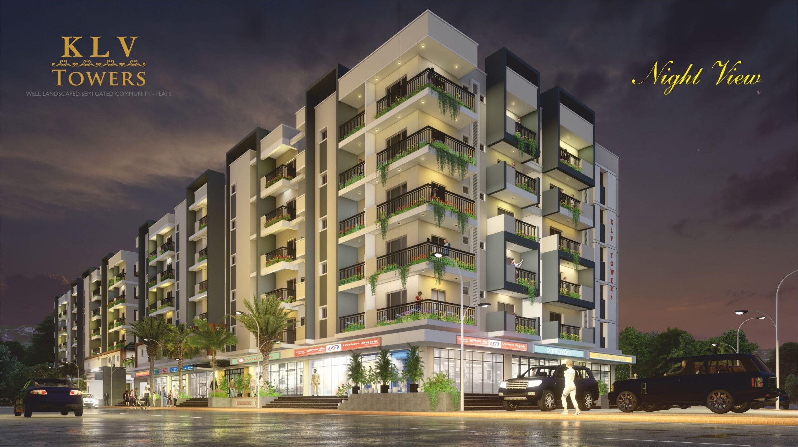 Klv Pool KLV Towers | Luxury & Affordable Apartments in Tirupati & Pudipatla